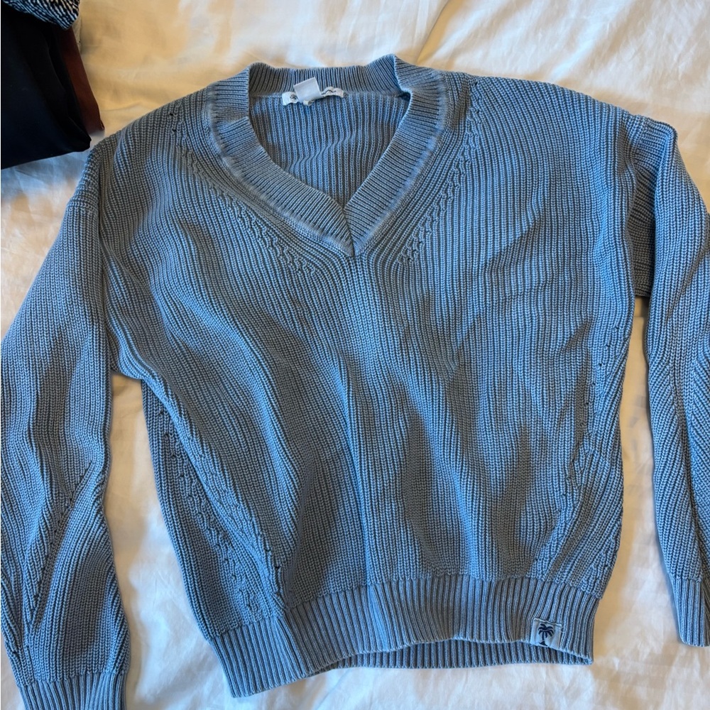Tommy Bahama Women’s V-Neck Sweater - Light Blue